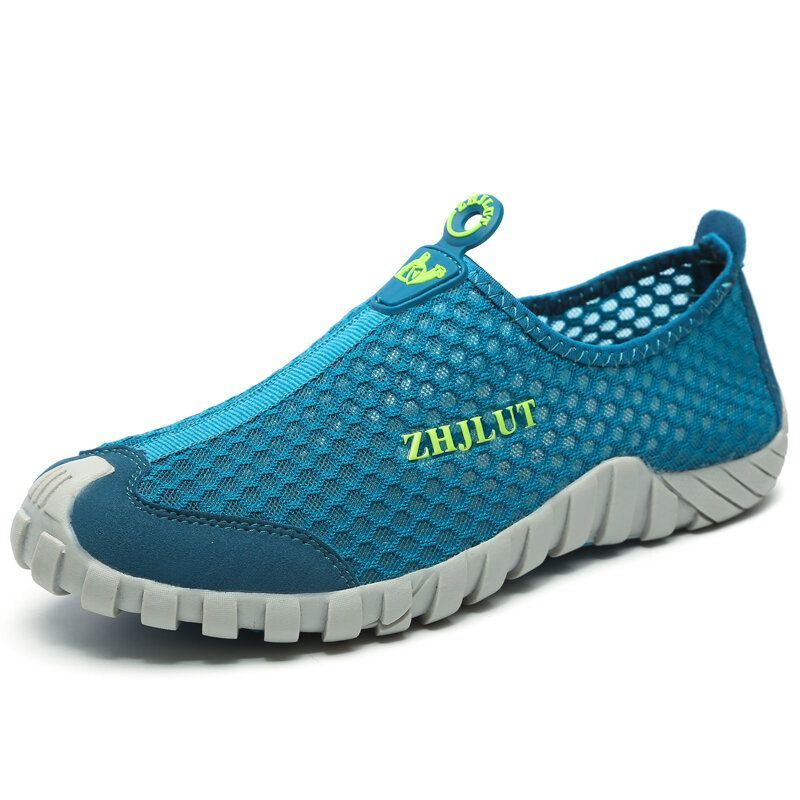 Atmungsaktive Leichte Rutschfeste Outdoor Sportschuhe Aus Mesh Für Herren