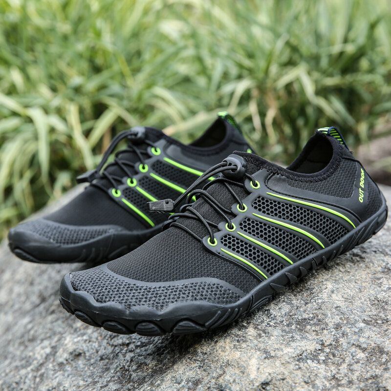 Atmungsaktive Leichte Rutschfeste Outdoor Watsportschuhe Für Herren Aus Mesh