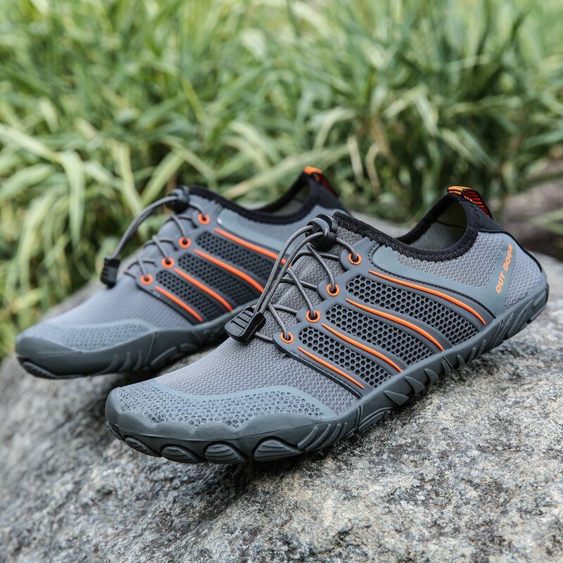 Atmungsaktive Leichte Rutschfeste Outdoor Watsportschuhe Für Herren Aus Mesh