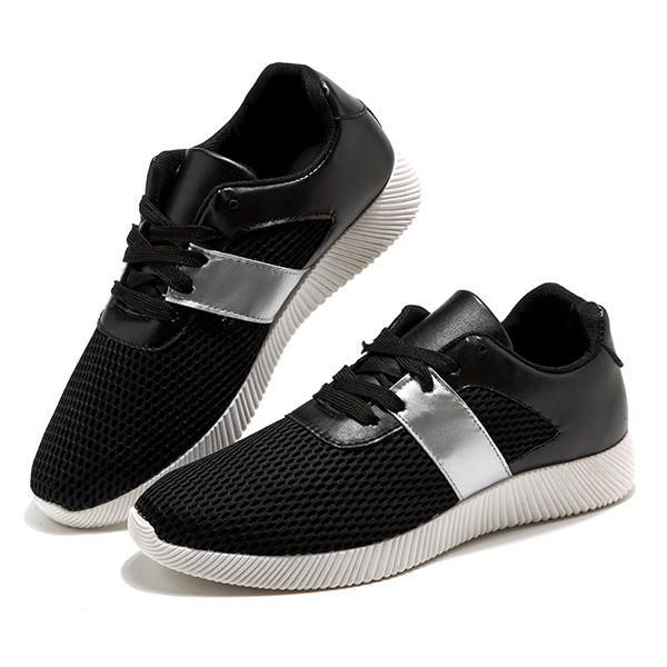 Atmungsaktive Mesh Schnürschuhe Für Herren