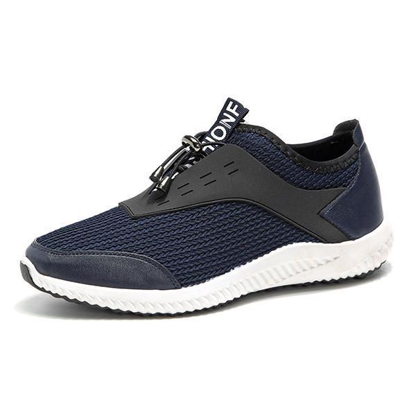 Atmungsaktive Mesh Schnürschuhe Für Herren