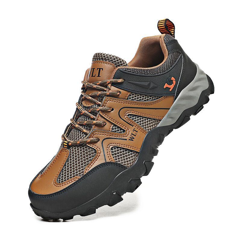 Atmungsaktive Outdoor Schnürschuhe Für Herren