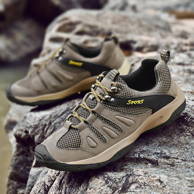 Atmungsaktive Outdoor Wanderschuhe Für Herren