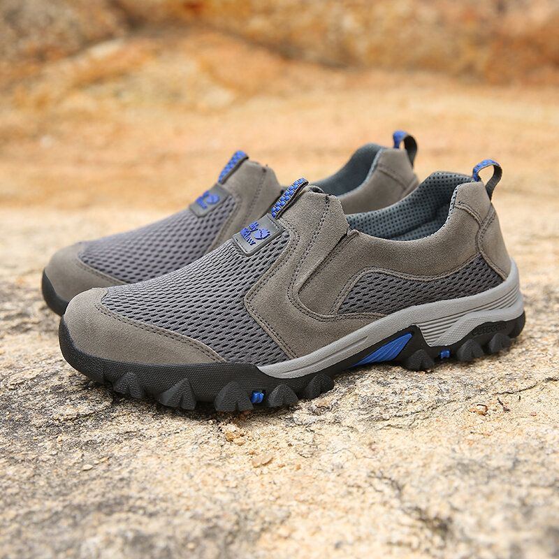 Atmungsaktive Rutschfeste Outdoor Kletterreitschuhe Aus Mesh Für Herren