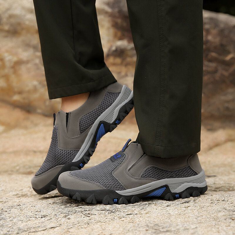 Atmungsaktive Rutschfeste Outdoor Kletterreitschuhe Aus Mesh Für Herren