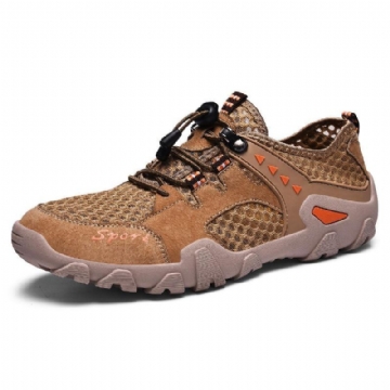 Atmungsaktive Rutschfeste Outdoor Wanderschuhe Aus Mesh Für Herren