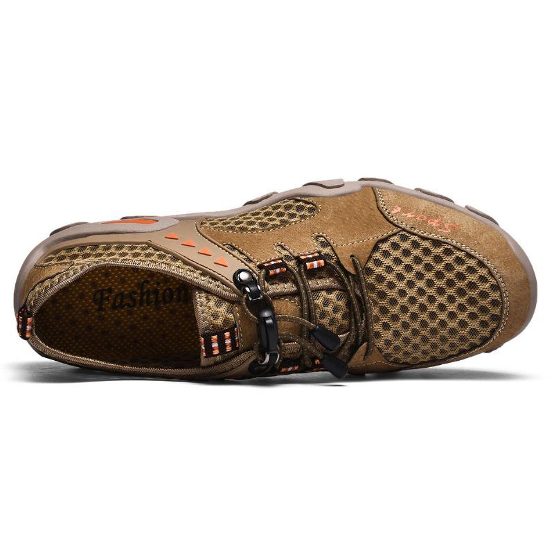 Atmungsaktive Rutschfeste Outdoor Wanderschuhe Aus Mesh Für Herren