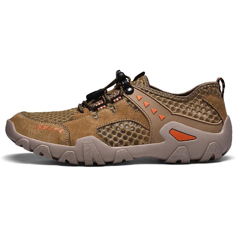 Atmungsaktive Rutschfeste Outdoor Wanderschuhe Aus Mesh Für Herren