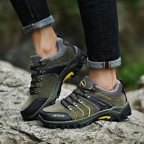 Atmungsaktive Verschleißfestigkeit Der Außensohle Für Outdoor Wandersportschuhe