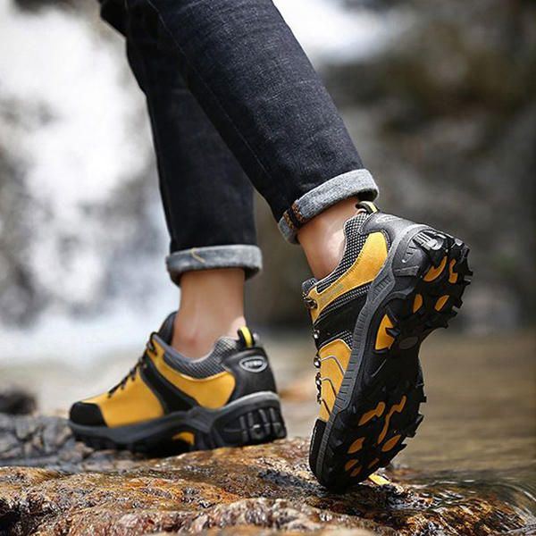 Atmungsaktive Verschleißfestigkeit Der Außensohle Für Outdoor Wandersportschuhe