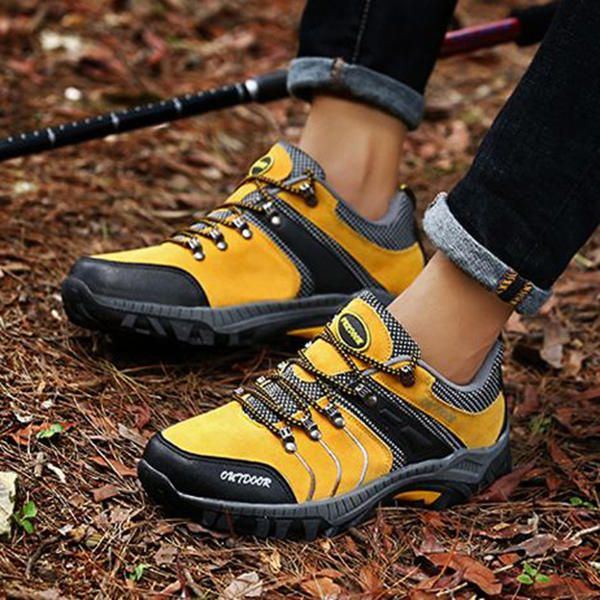 Atmungsaktive Verschleißfestigkeit Der Außensohle Für Outdoor Wandersportschuhe