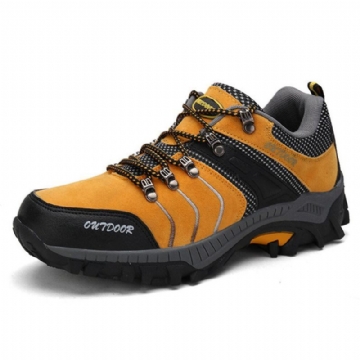 Atmungsaktive Weiche Outdoor Schnürsneaker Für Herren