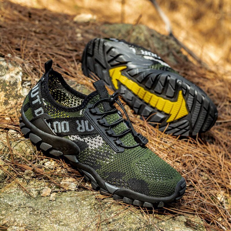 Atmungsaktive Zehengeschützte Rutschfeste Outdoor Sportschuhe Für Herren