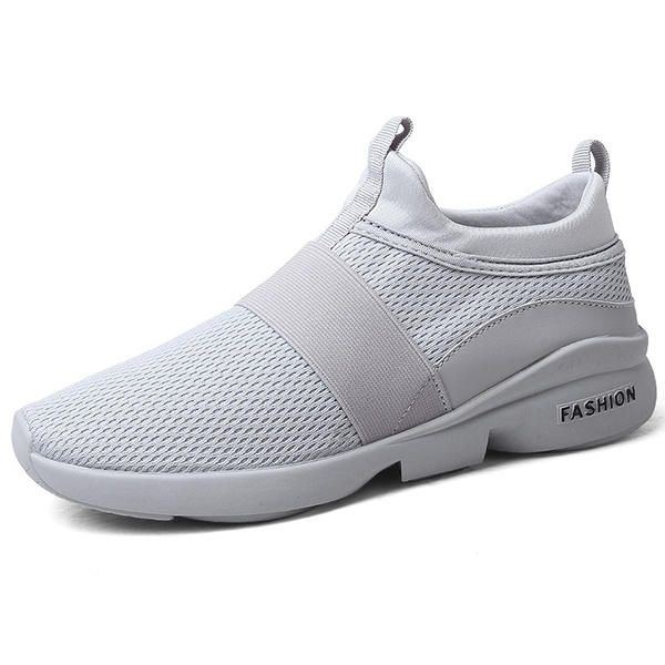 Bequeme Knöchelkissen Slip On Sportturnschuhe Für Herren