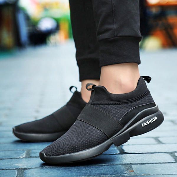 Bequeme Knöchelkissen Slip On Sportturnschuhe Für Herren