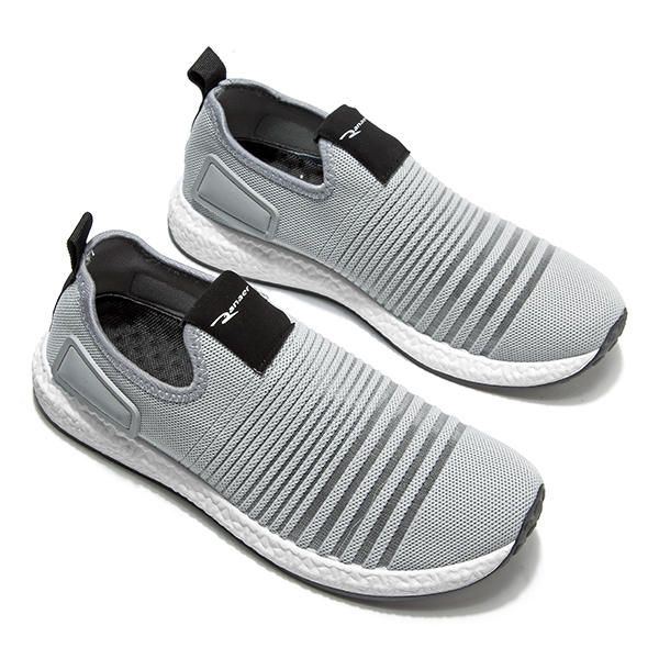 Herren Mesh Strick Slip On Lässige Sportschuhe Mit Weicher Sohle