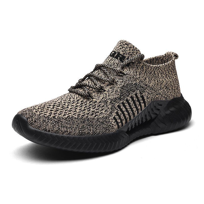 Herren Strickstoff Atmungsaktiv Dämpfend Leichte Sport Sneaker