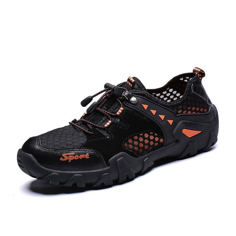 Lässige Leichte Atmungsaktive Mesh Laufsportschuhe Für Herren