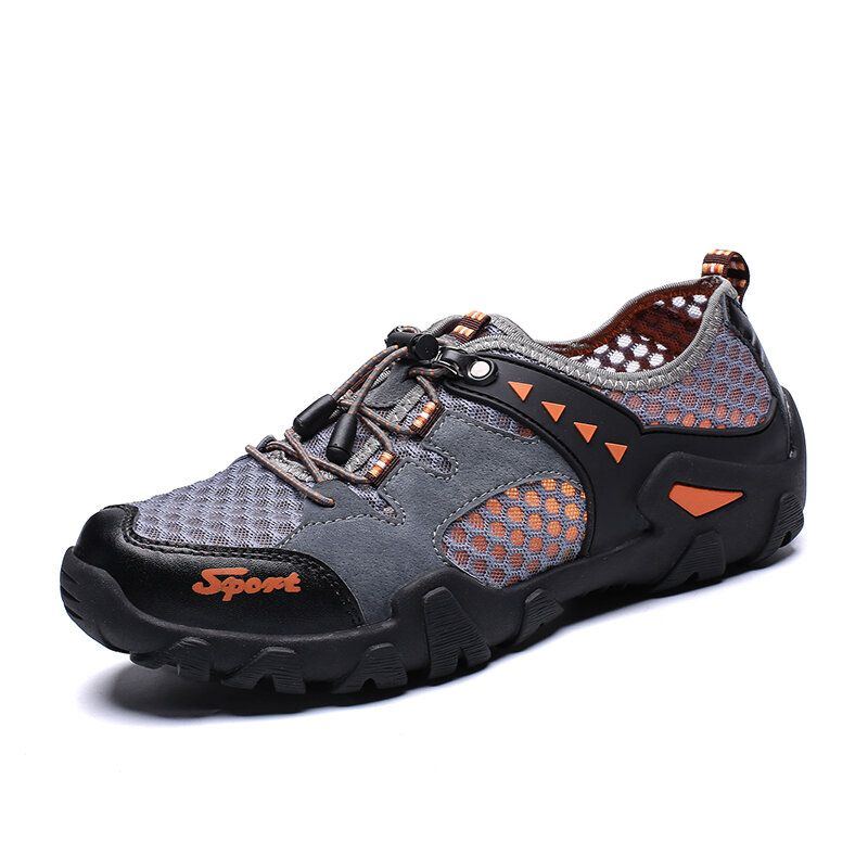 Lässige Leichte Atmungsaktive Mesh Laufsportschuhe Für Herren