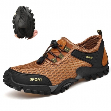 Leichte Atmungsaktive Outdoor Wanderschuhe Aus Mesh Für Herren