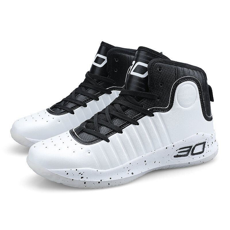 Herren High Top Tragbare Atmungsaktive Lässige Sport Basketball Turnschuhe