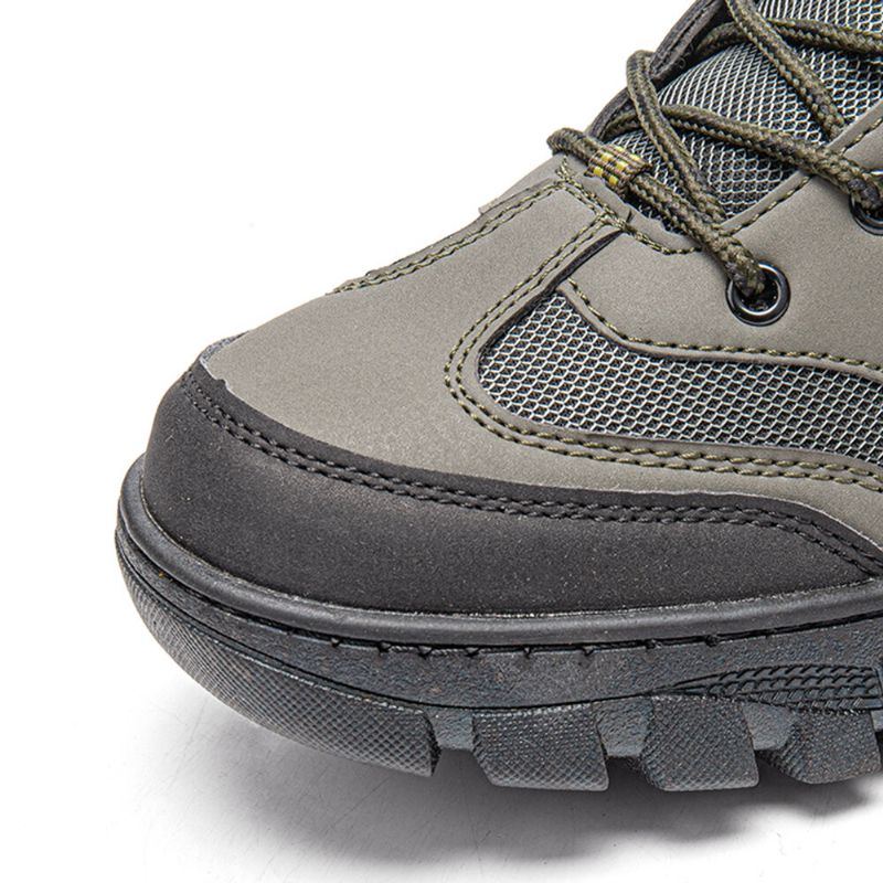 Herren Spleißen Rutschfeste Verschleißfeste Bequeme Outdoor Wanderschuhe