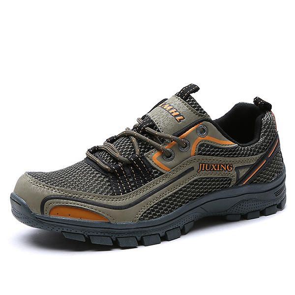 Herren Verschleißfeste Laufsohle Bequeme Outdoor Wandersportschuhe