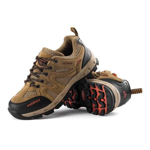 Unisex Outdoor Schnürschuhe Für Herren Atmungsaktive Wanderschuhe Bergsteigerschuhe