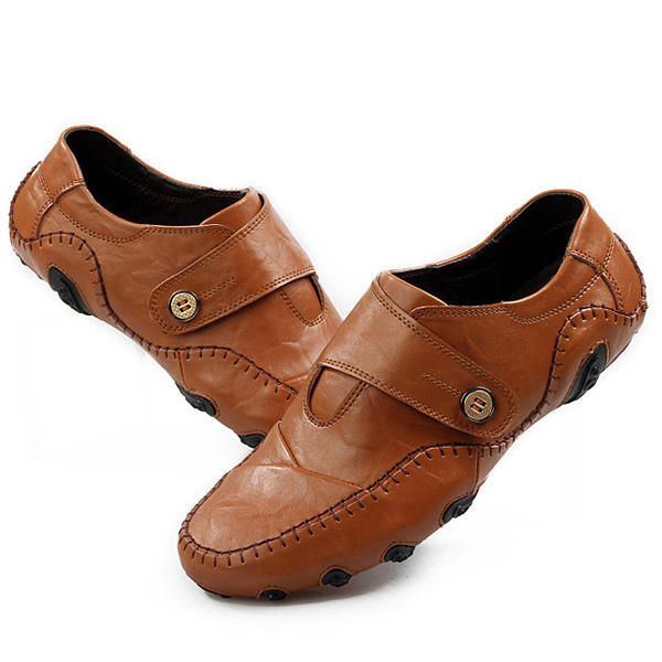 Atmungsaktive Oxfords Aus Weichem Leder Für Herren Mit Oktopusmuster Und Gummisohle