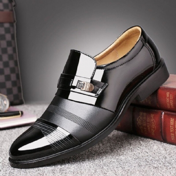 Bequeme Business Schnürschuhe Aus Leder Für Herren