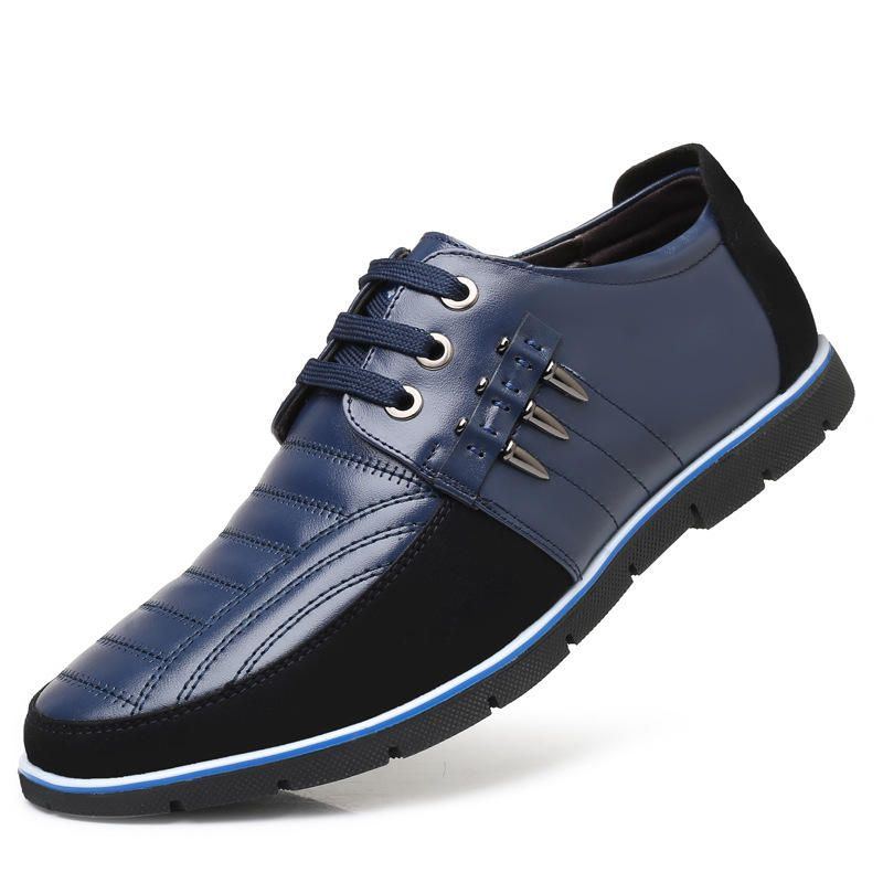 Big Size Herren Mikrofaser Business Soft Oxfords Lederschuhe