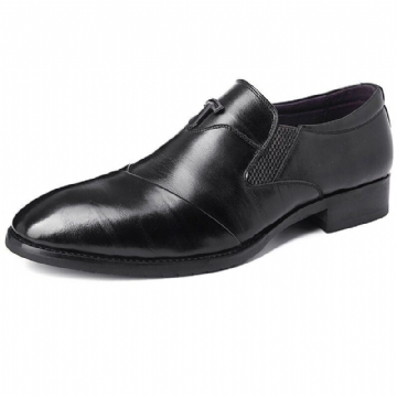 Business Kleid Oxford Schuhe Aus Reinem Leder Für Herren