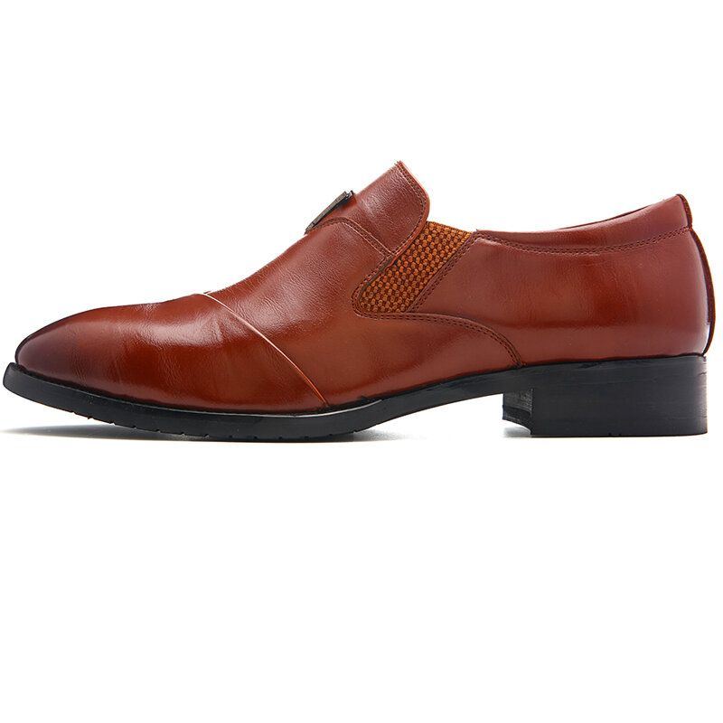 Business Kleid Oxford Schuhe Aus Reinem Leder Für Herren