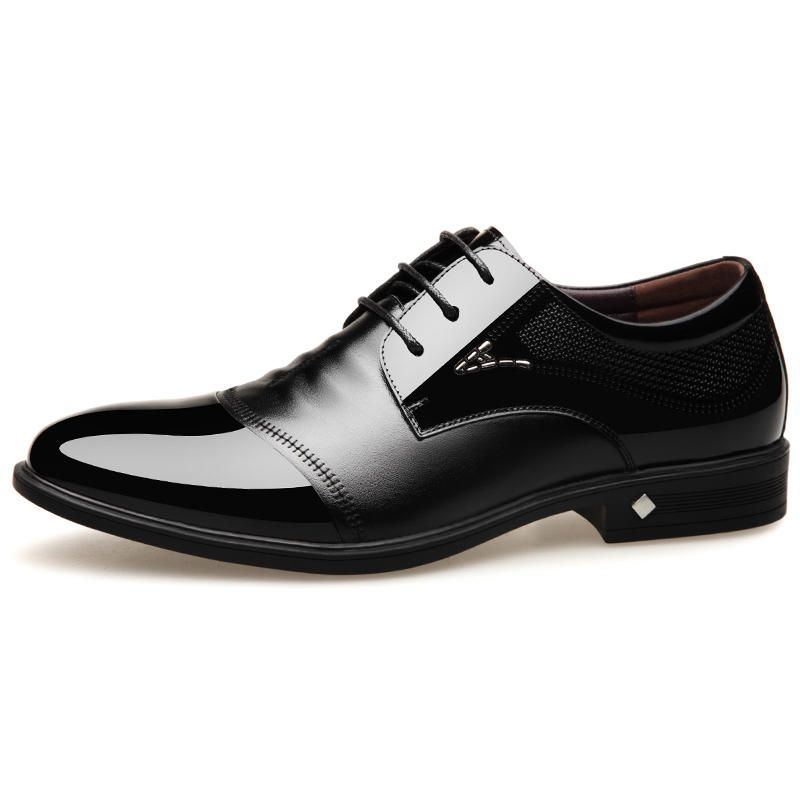 Formale Herrenschuhe Aus Mikrofaser Business Oxfords