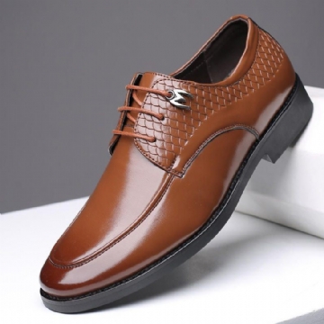 Formaler Herrenschuh Mit Lässigem Muster Zum Hineinschlüpfen Weiche Business Oxfords