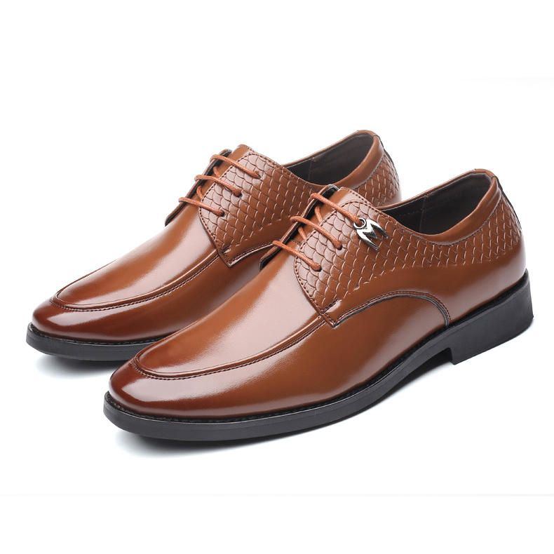 Formaler Herrenschuh Mit Lässigem Muster Zum Hineinschlüpfen Weiche Business Oxfords