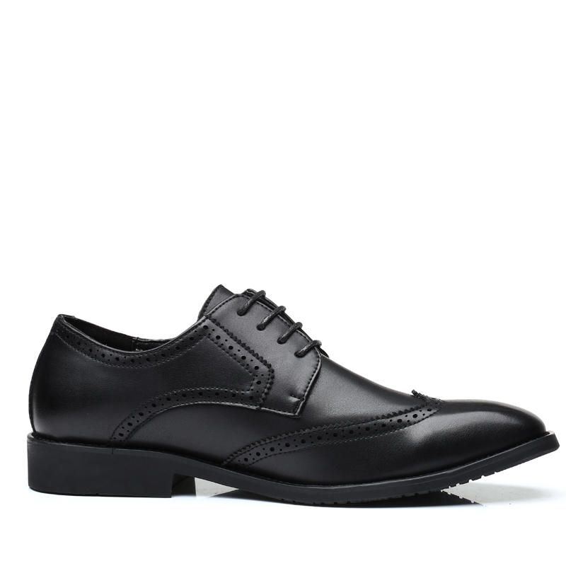 Große Größe Herren Brogue Oxfords Normale Business Kleiderschuhe