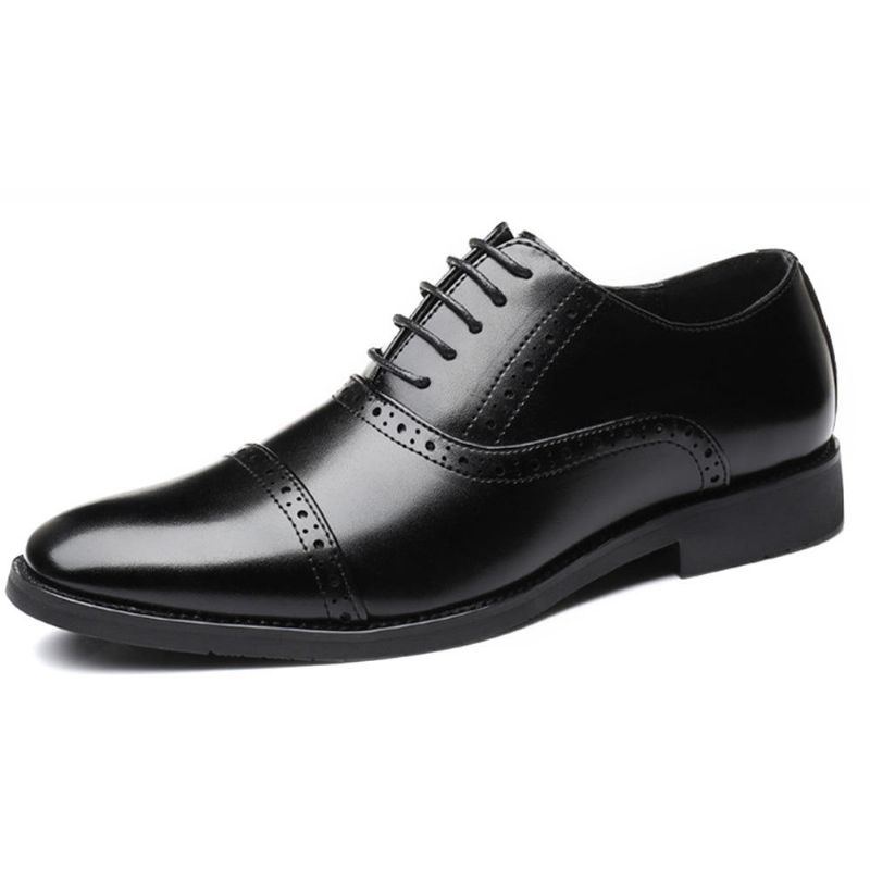 Herren Brogue Geschnitzte Casual Business Oxfords Abendschuhe