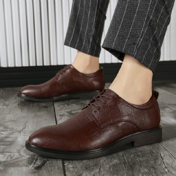 Herren Business Casual Rutschfeste Schnürschuhe