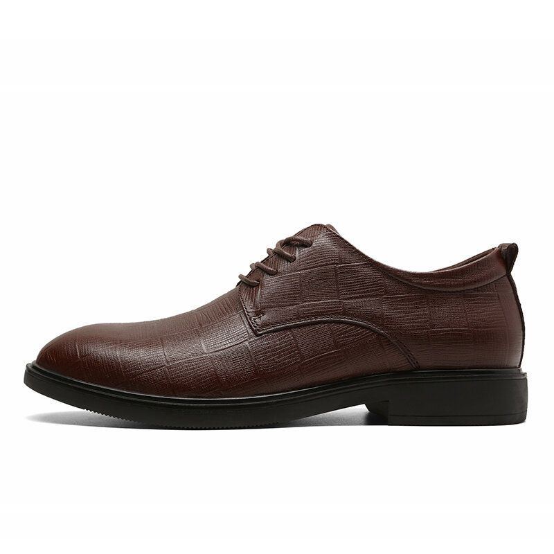 Herren Business Casual Rutschfeste Schnürschuhe