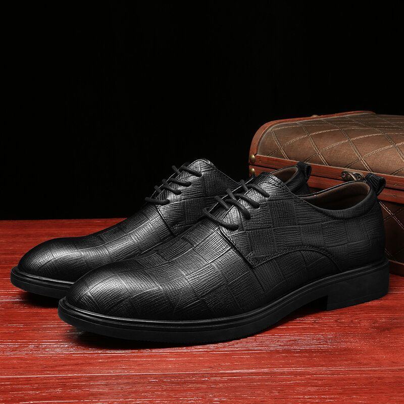 Herren Business Casual Rutschfeste Schnürschuhe