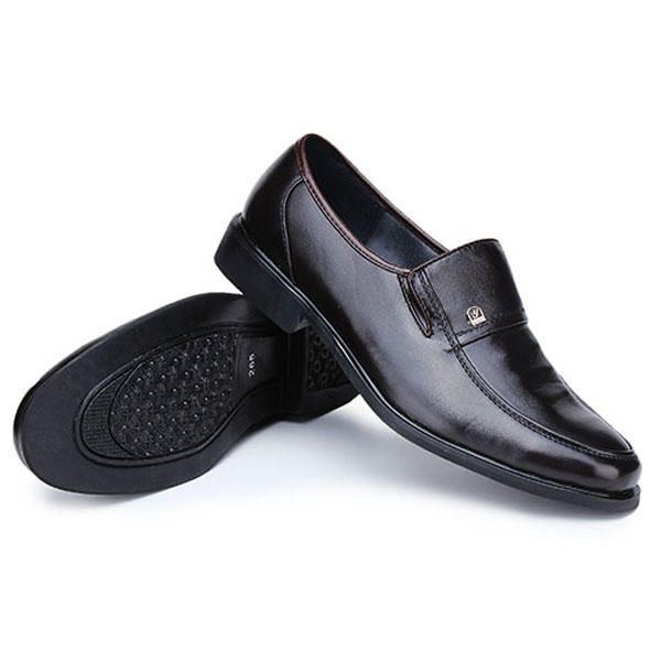 Herren Business Formelle Schuhe Kunstleder Lässige Slipper