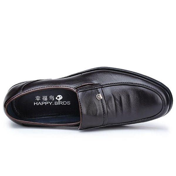 Herren Business Formelle Schuhe Kunstleder Lässige Slipper