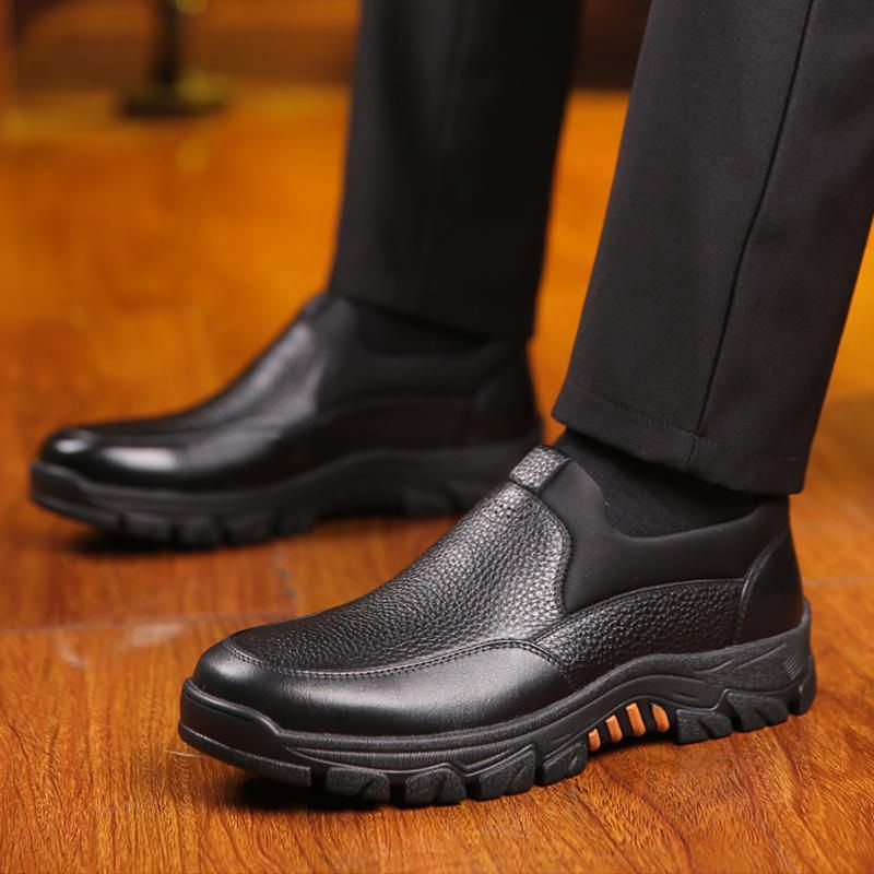 Klassische Rutschfeste Weiche Business Casual Büro Oxfords Für Herren