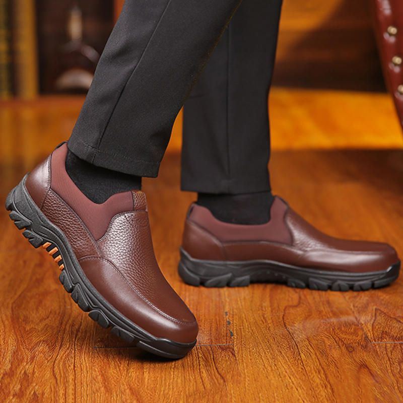 Klassische Rutschfeste Weiche Business Casual Büro Oxfords Für Herren