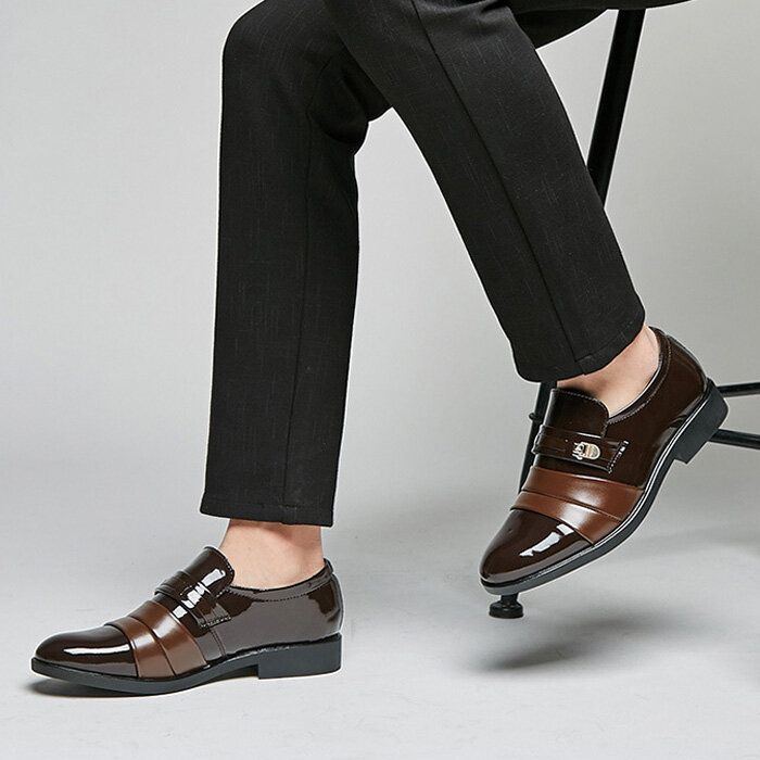 Leichte Lässige Tägliche Business Leder Oxfords Für Herren