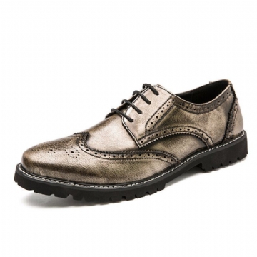 Herren Brogue Craved Retro Gentleman Abendschuhe