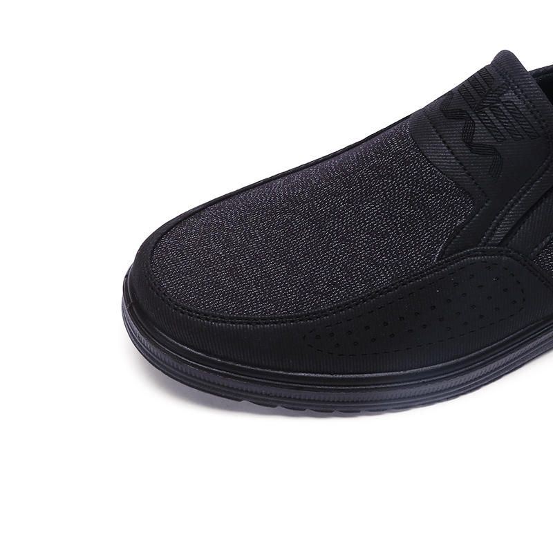 Weiche Atmungsaktive Business Casual Slip On Oxfords Für Herren