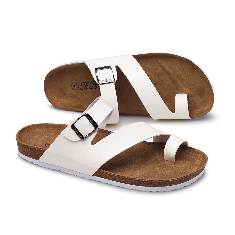 Atmungsaktive Rutschfeste Flip Soft Sole Beach Casual Slippers Für Herren