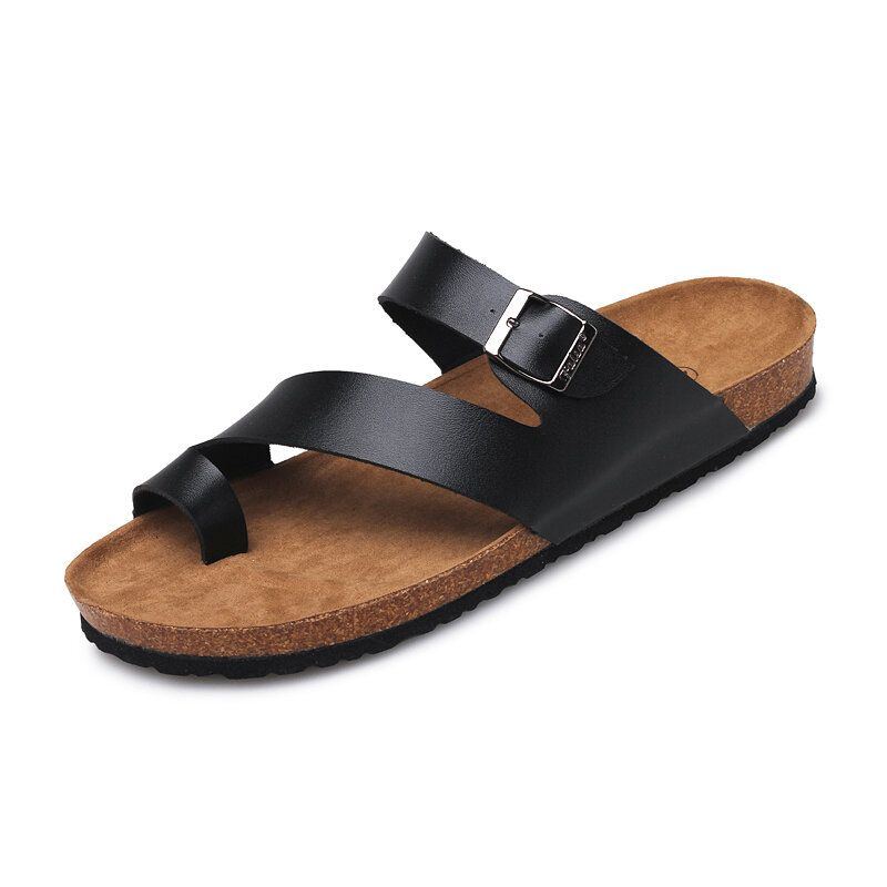 Atmungsaktive Rutschfeste Flip Soft Sole Beach Casual Slippers Für Herren